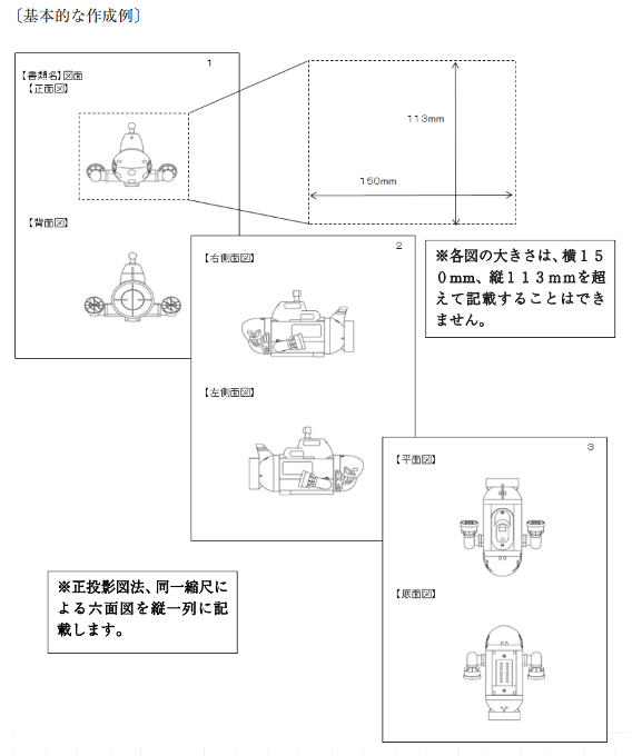 意匠 願書 ひな形 – 意匠 書き方ガイド _ 【提出物件の目録】(願書):意匠 | VGHT