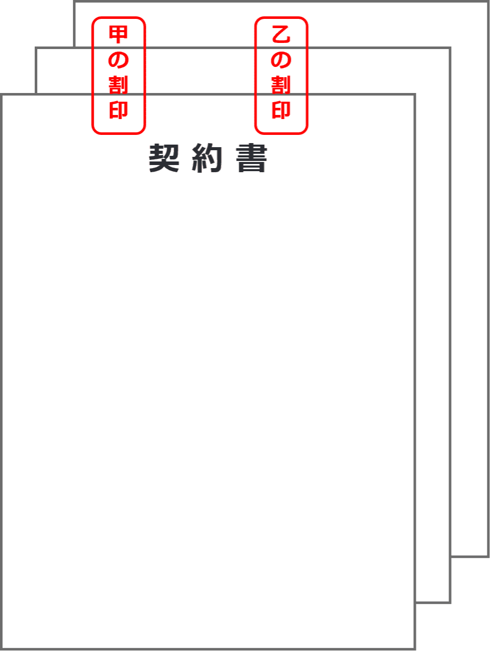 割り印英語契約書: 英文契約書 綴じ方 – SQVS