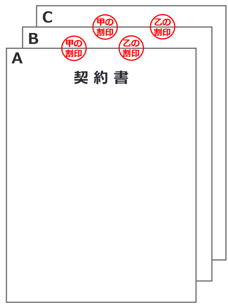 割印とは?正しい押し方・位置・他の印鑑との違い・失敗した場合の対応方法などを分かりやすく解説!